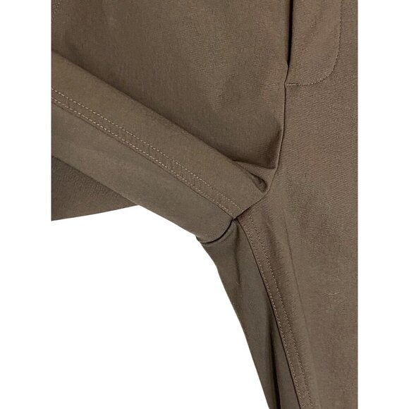 Athleta Wander Hybrid Pant Walnut Brown-sz 6 - Picture 9 of 15